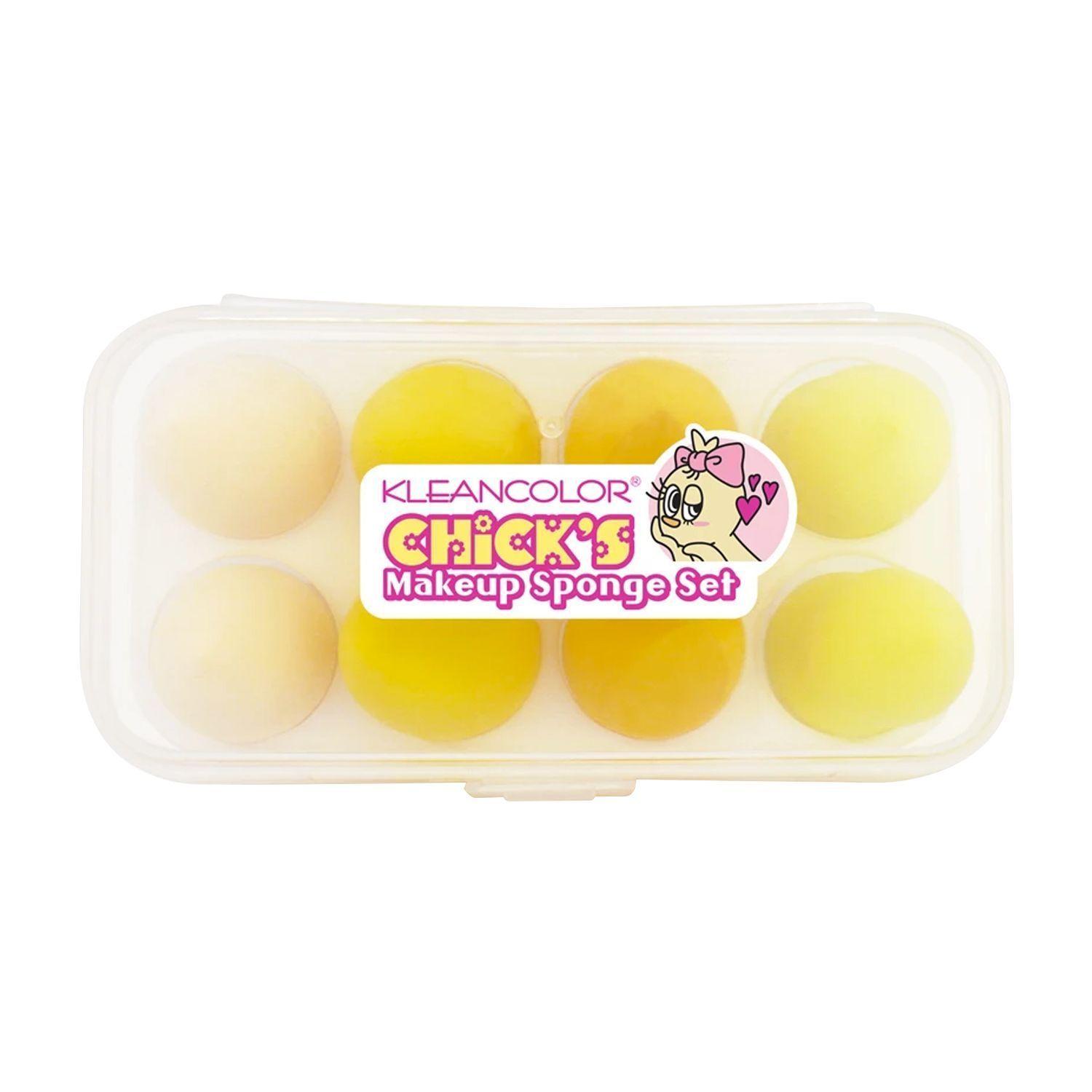 Set de 8 Esponjas de Maquillaje "Chick's" KleanColor-0