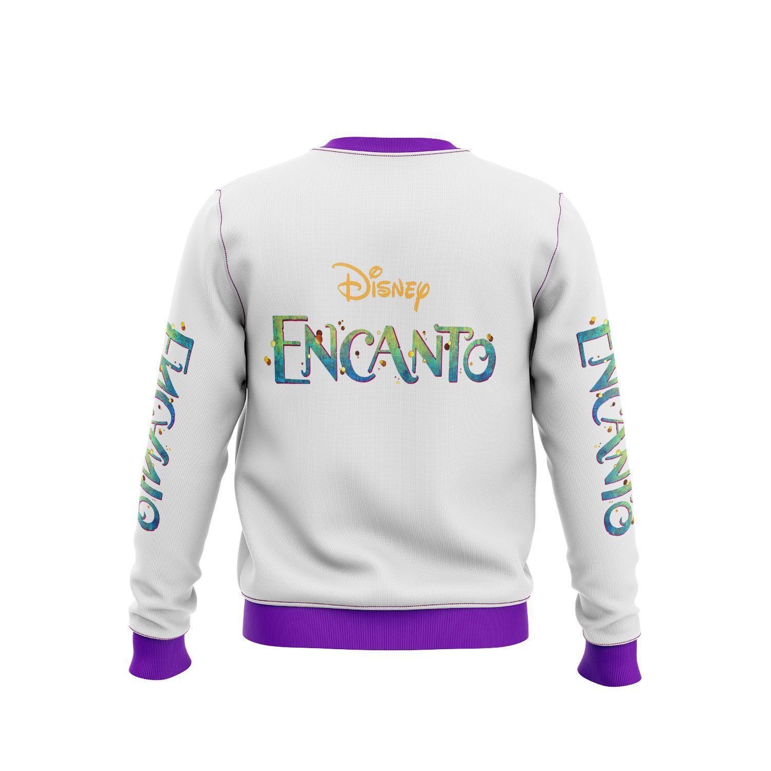 Sweater Polerón Juvenil Encanto Disney - Isabela Madrigal D7-1