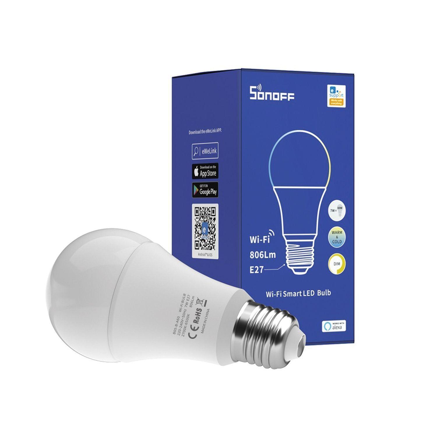 Pack 3 Ampolletas Smart LED B02 B-A60 Sonoff-1