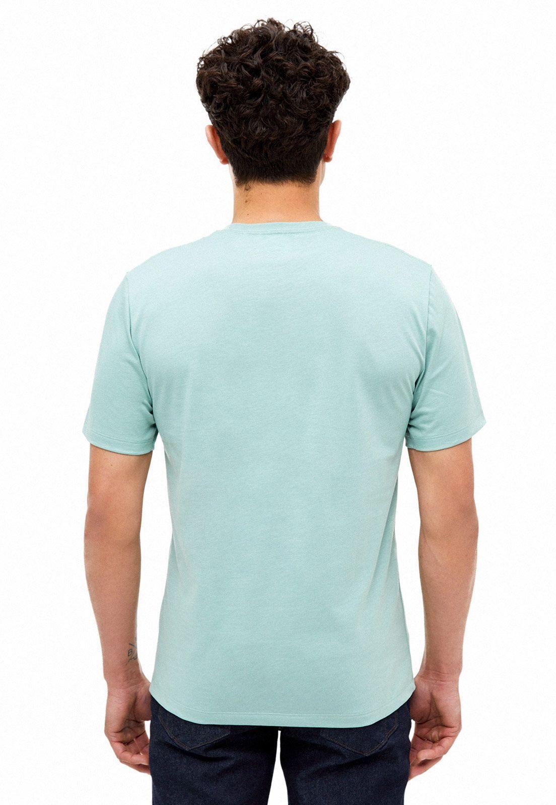 Polera lisa algodón pima verde agua-1