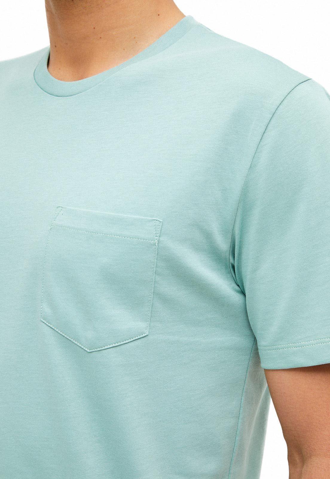 Polera lisa algodón pima verde agua-2