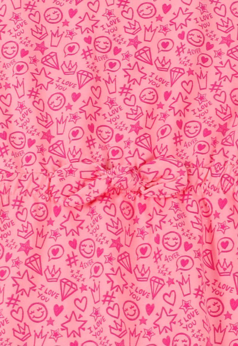 Vestido Kids Niña Estampado Day To Day Ficcus-2