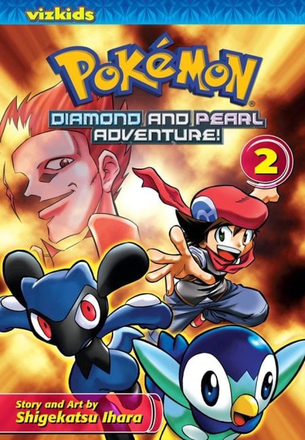 Manga Pokémon Diamond And Pearl Adventure! 02 (En Inglés) - USA-0