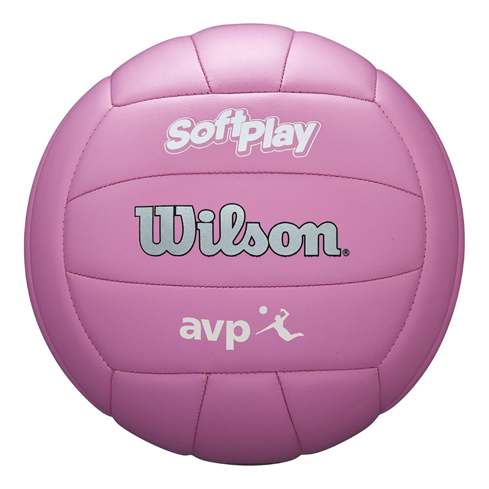 Balón Volleyball Soft Play AVP Tamaño 5 Rosado-0