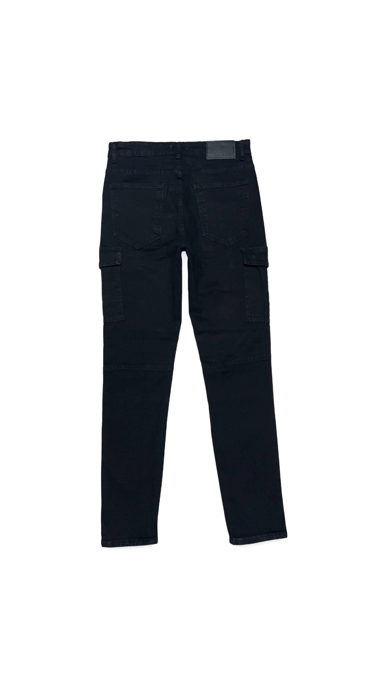 Jeans Hombre Cargo Negro Oscuro-7