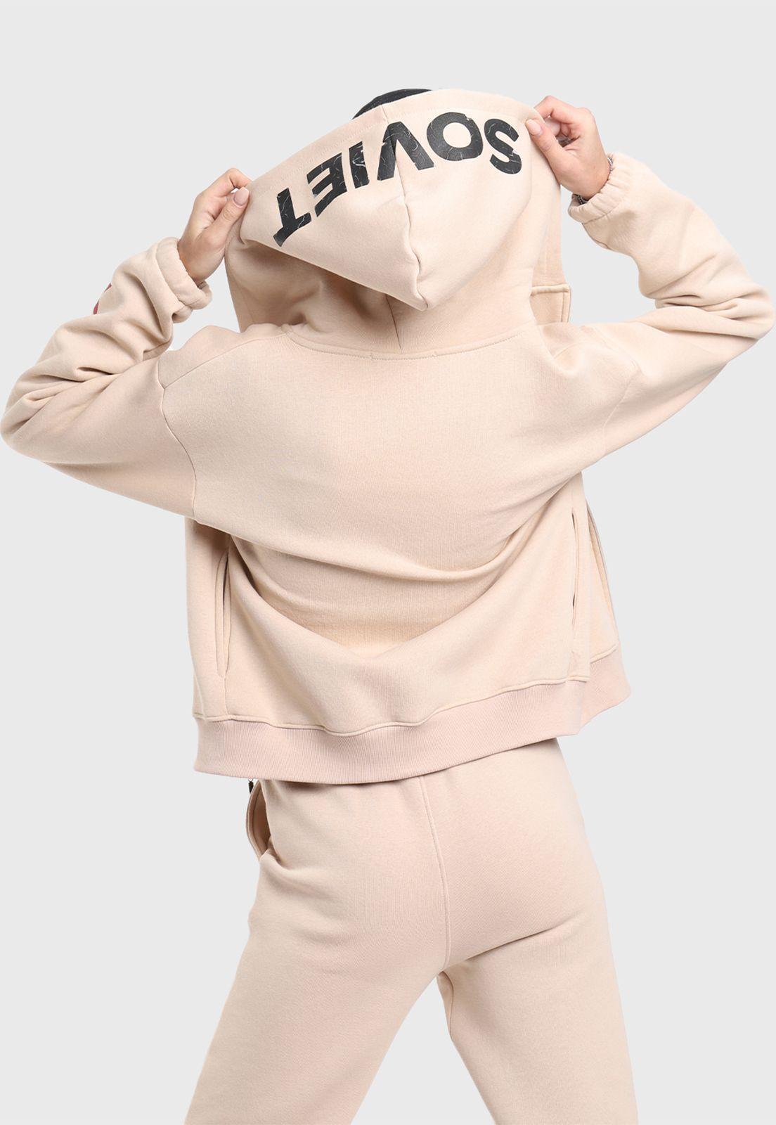 Poleron Mujer con Capucha Soviet-4