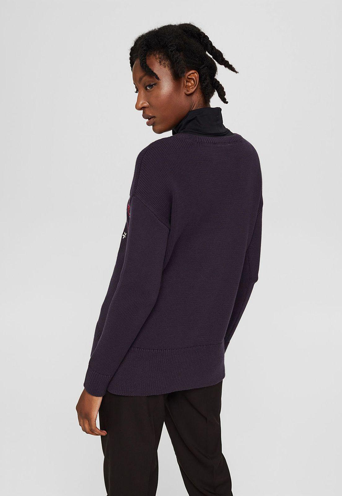 Sweater Con Bordado Esprit-1