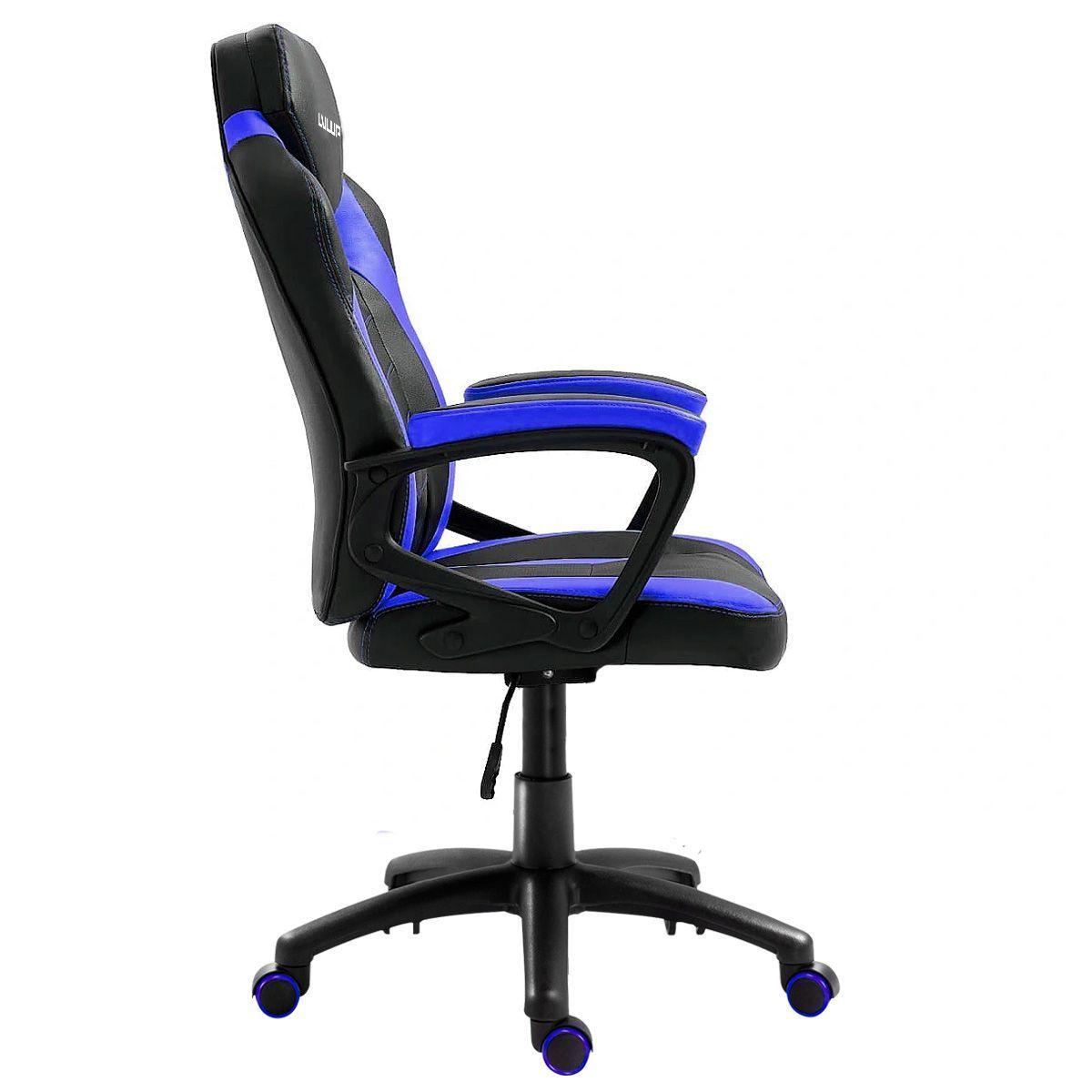 Silla Gamer Python Lvl Up Altura Regulable Azul-3