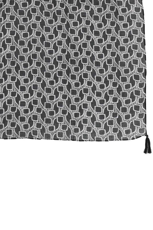 Pañuelo Estampado Panal Negro Humana-1