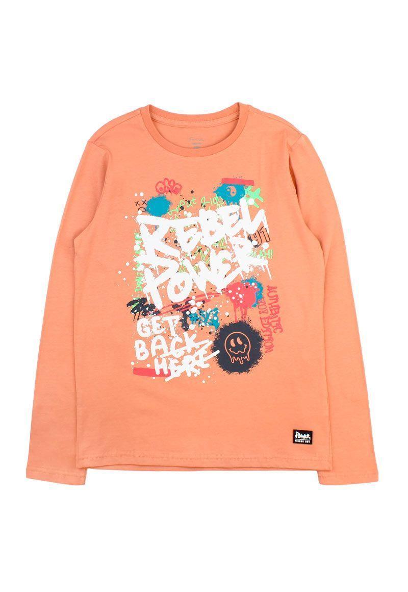 Polera jr niño power 334-0