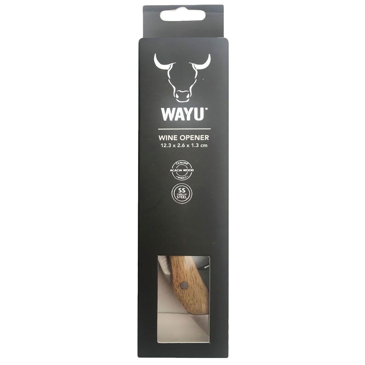 Abridor de Vinos Descorchador Sacacorchos Wayu-3