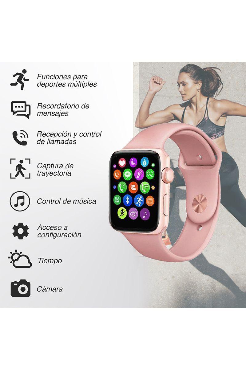 Reloj Inteligente Smartwatch G63L Rosa-1
