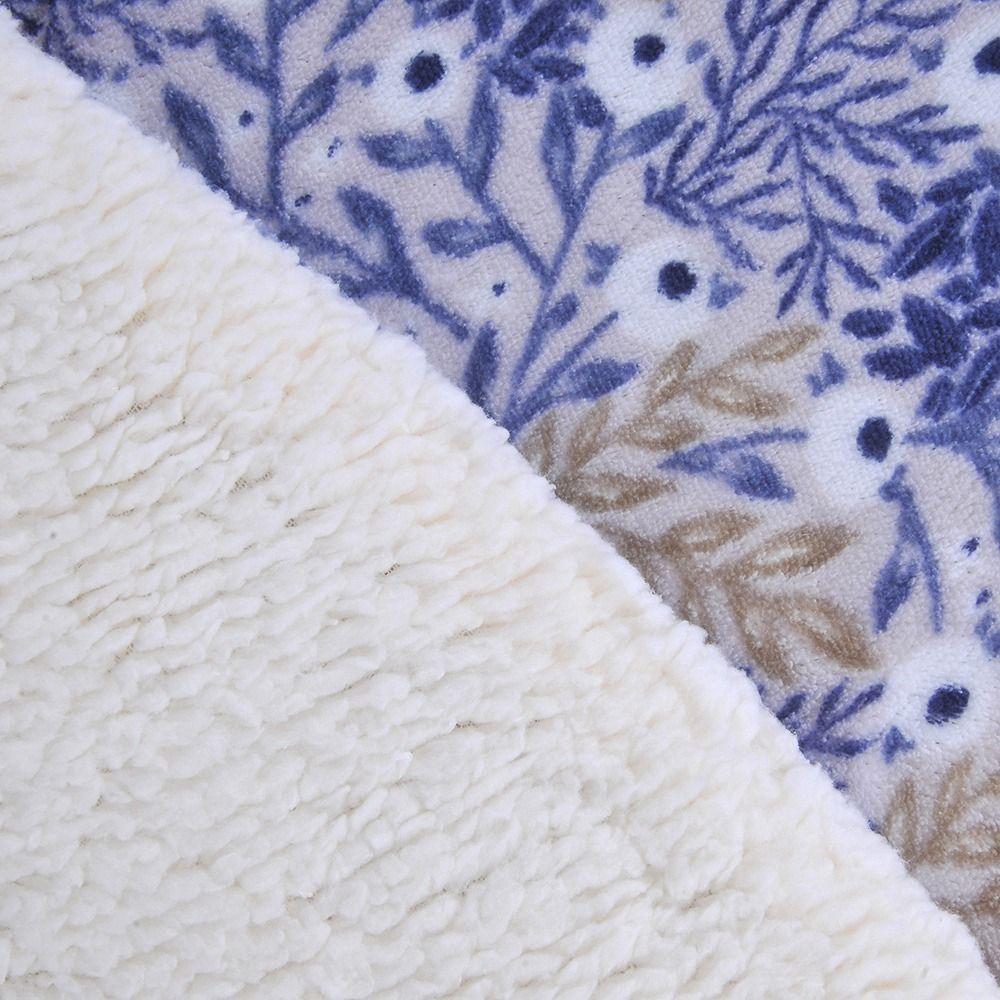 Plumón 2 Plazas Coral print Sherpa Ebony-1