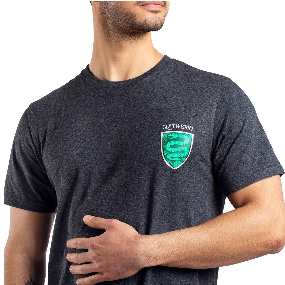 Pijama Algodón Hombre Verano Slytherin C2 Top-2