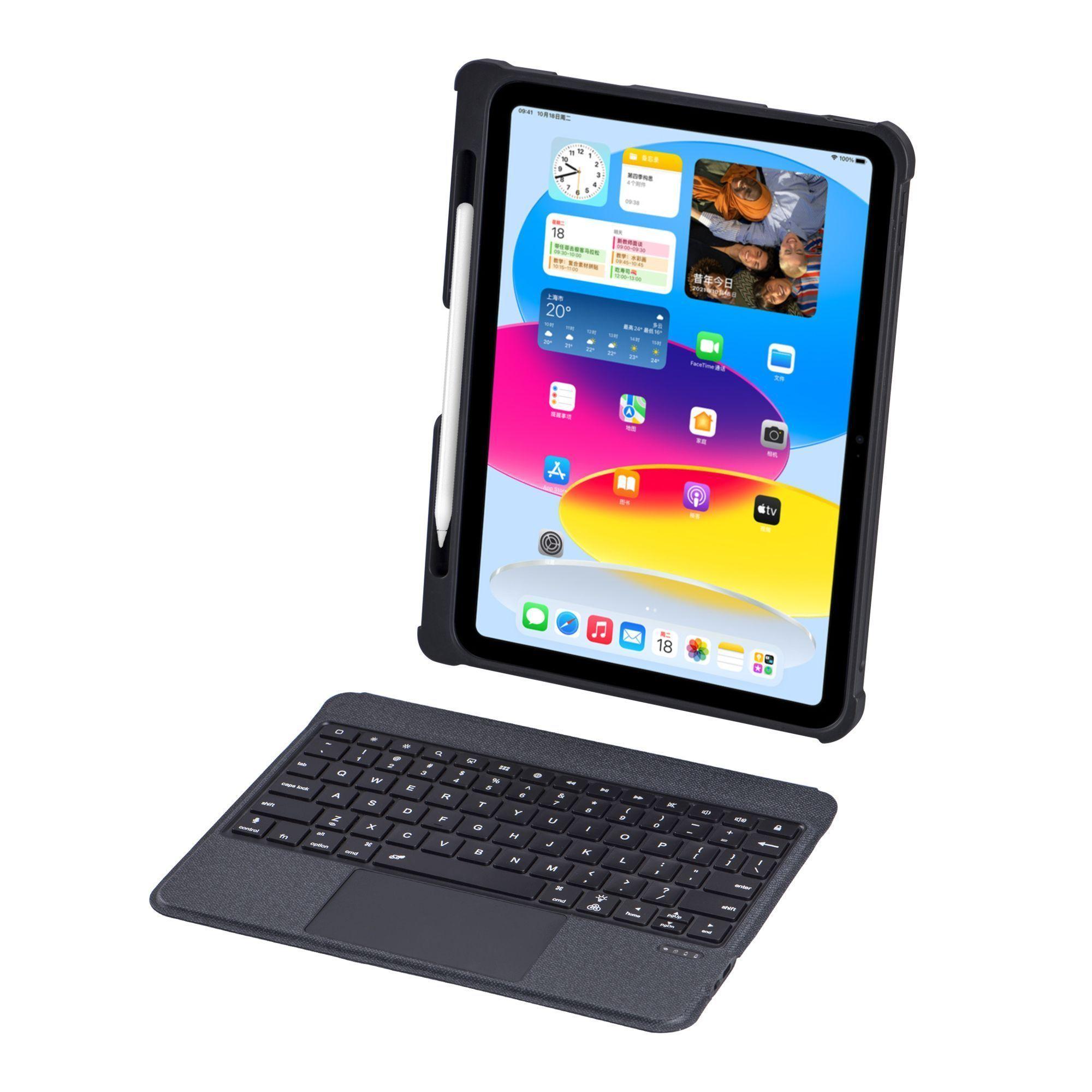 Funda Con Teclado Y Touchpad - iPad 10a generacion-7