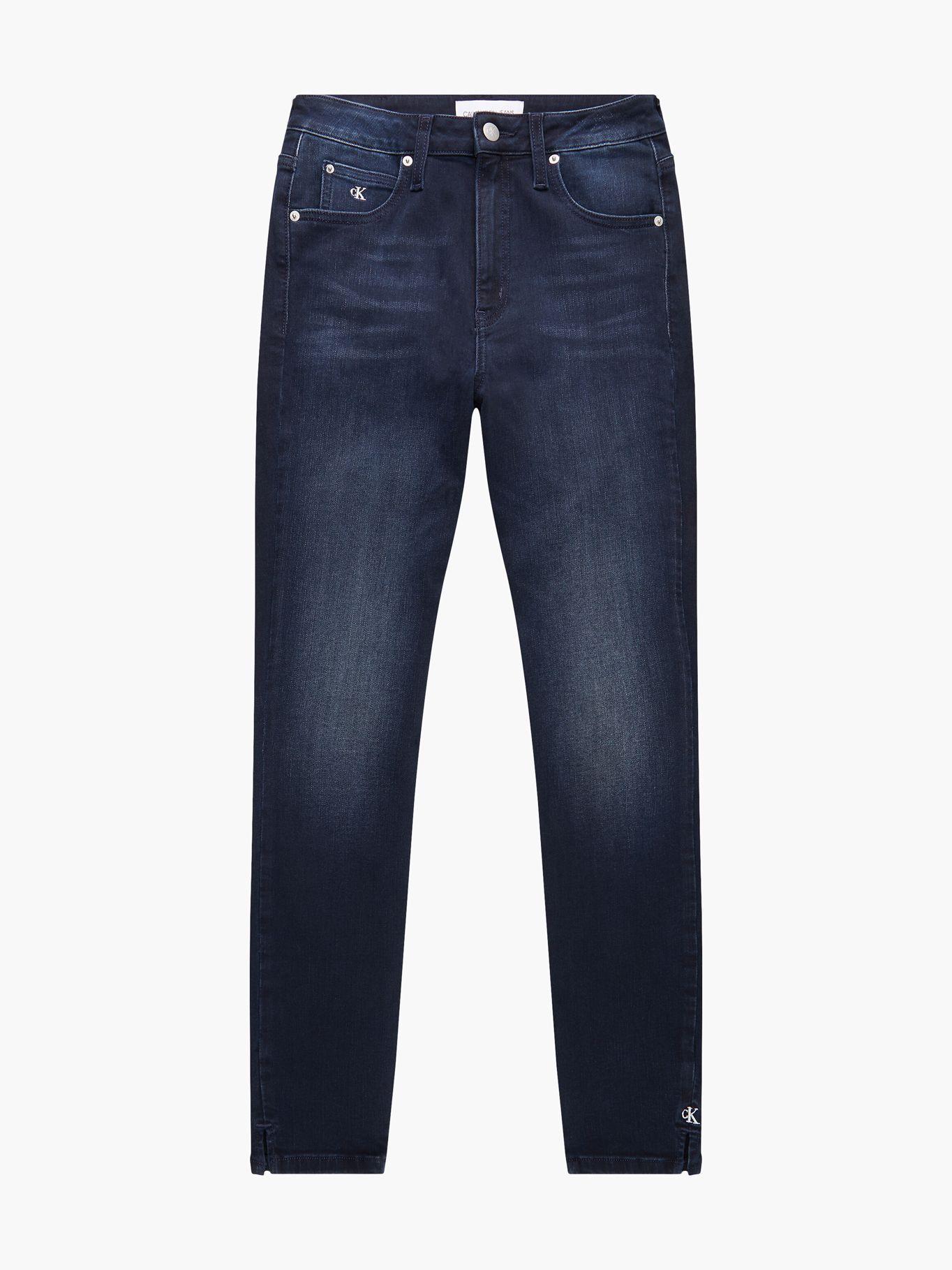 Jeans High Rise Skinny 485 Azul Calvin Klein Mujer-4