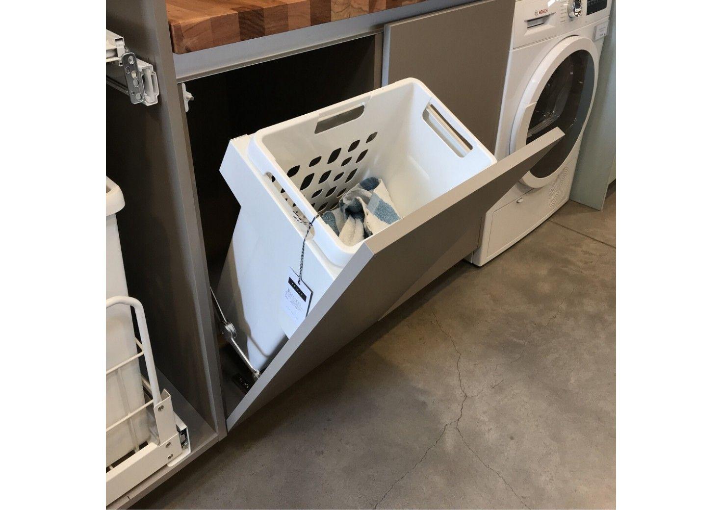 TOLVA ROPA SUCIA ABATIBLE 450MM BLANCO-2