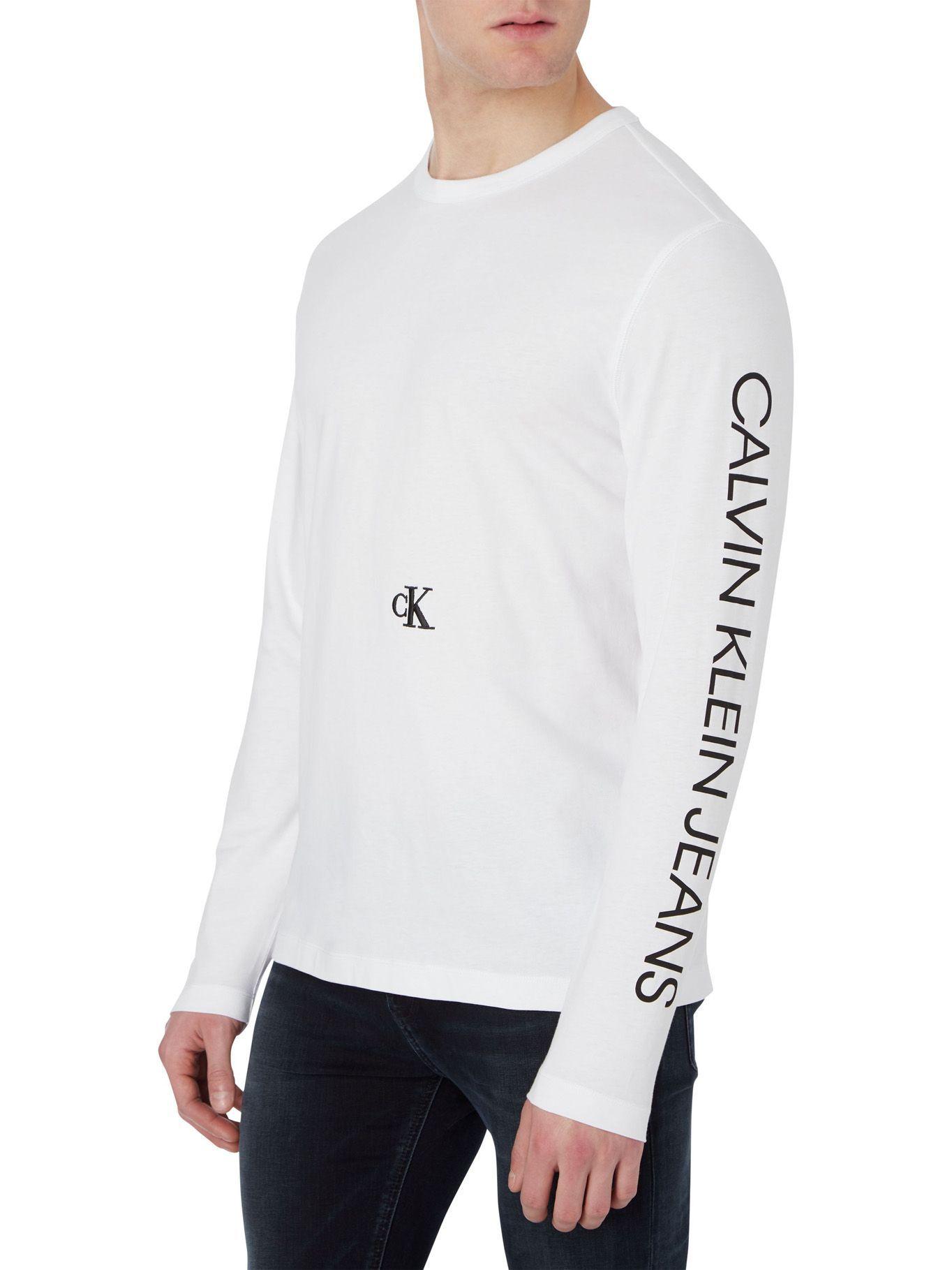 Polera Car Photoprint Blanco Calvin Klein-2