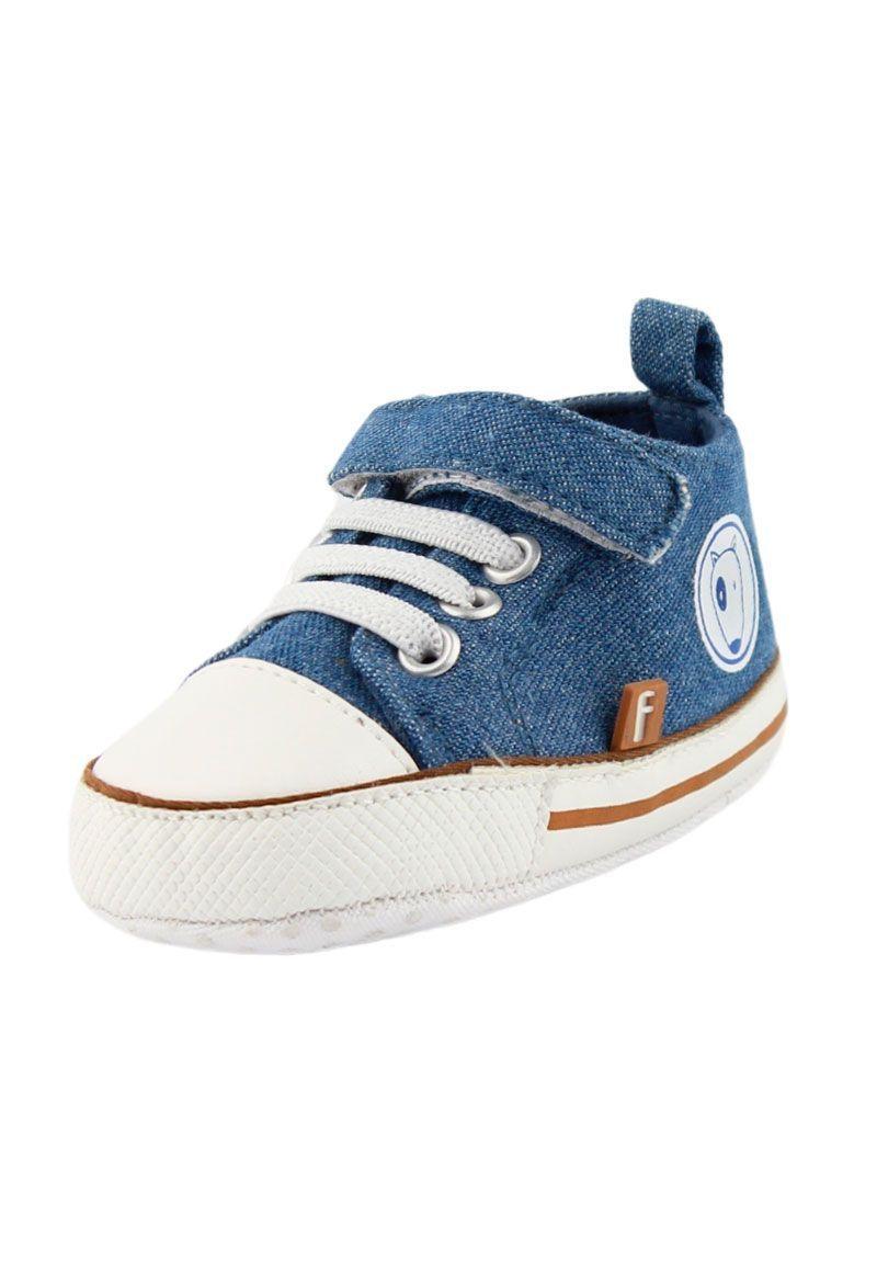 Zapatilla velcro jeans bebé soft niño 820-1
