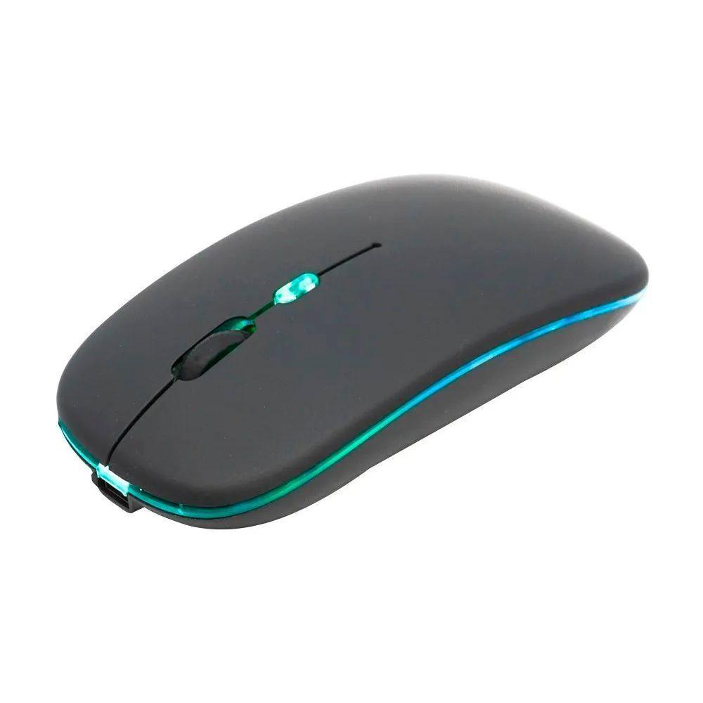 Mouse Gamer Inalambrico Recargable 2.4ghz Led Rgb Rx0045-0