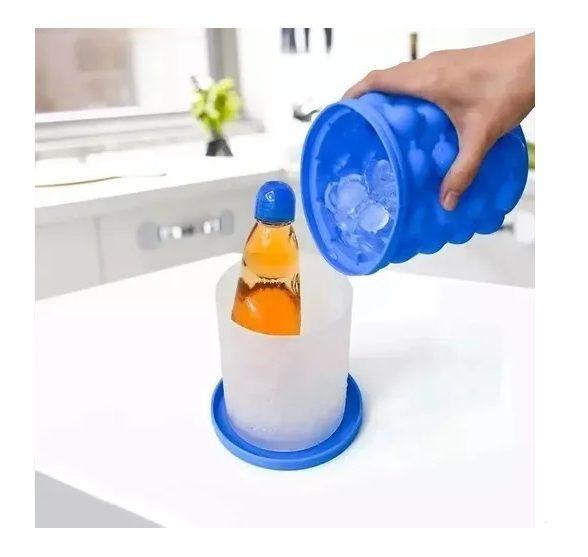 2 Cubeta Hielera Hielos Cubeta Hielo Silicona Cubetera Hielo-3