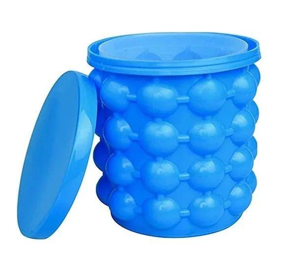 2 Cubeta Hielera Hielos Cubeta Hielo Silicona Cubetera Hielo-1