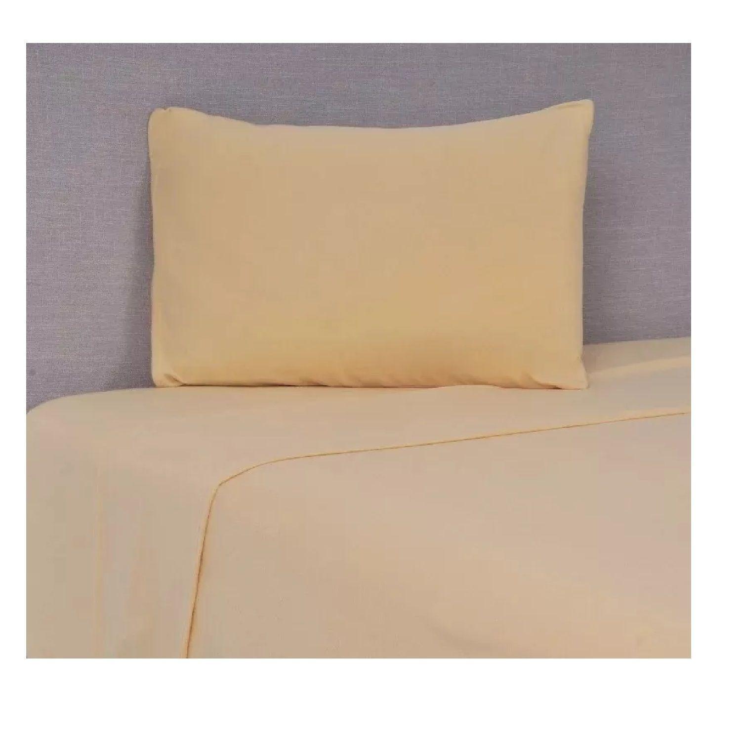 Sábanas De Polar 1,5 Plazas Sabana Polar Invierno Set 3 Pzas Beige-1