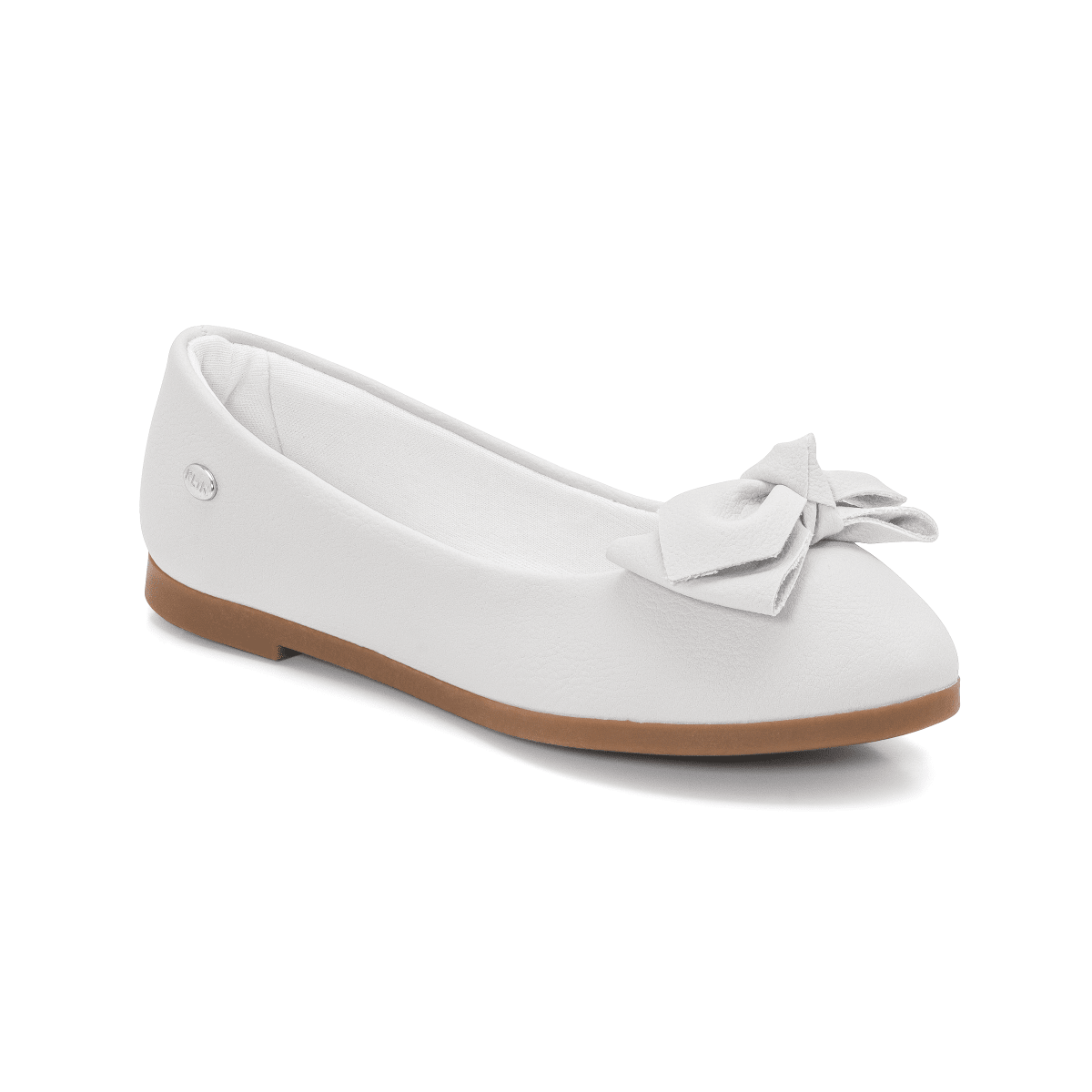 Ballerina Niña Blanca Slip On Kids-0