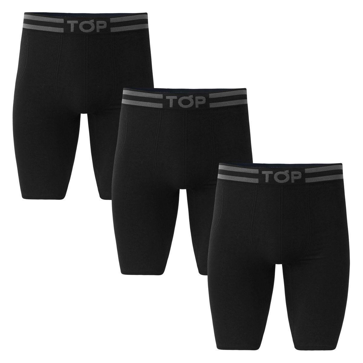 Bóxer Largo Microfibra Sin Costuras C1 TOP-0