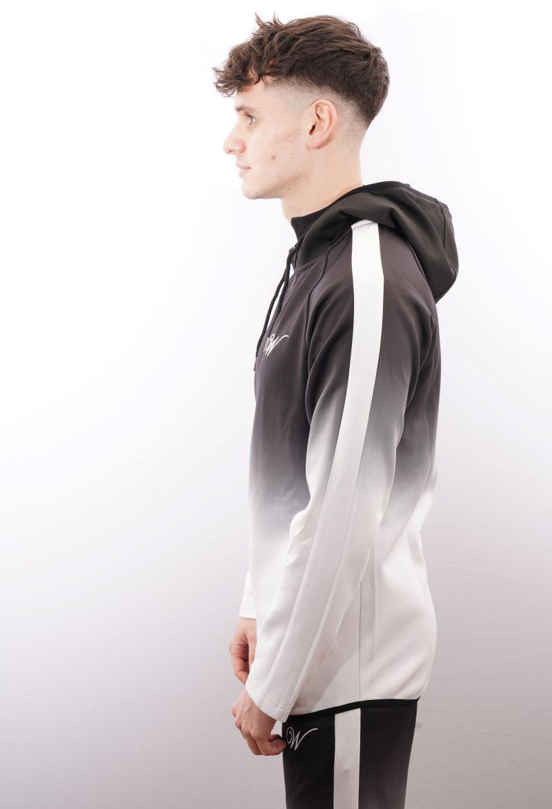 buzo deportivo fit blanco y negro White Clothing-3