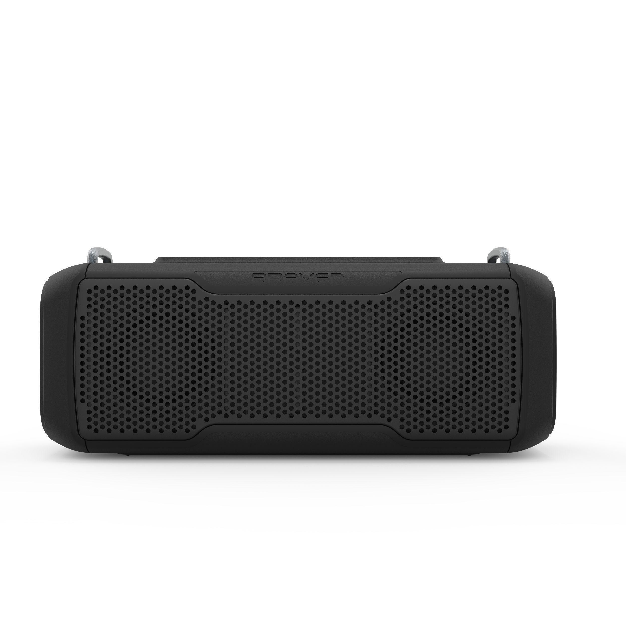 Parlante Portátil Braven Bluetooth Waterproof X/2, Negro-2