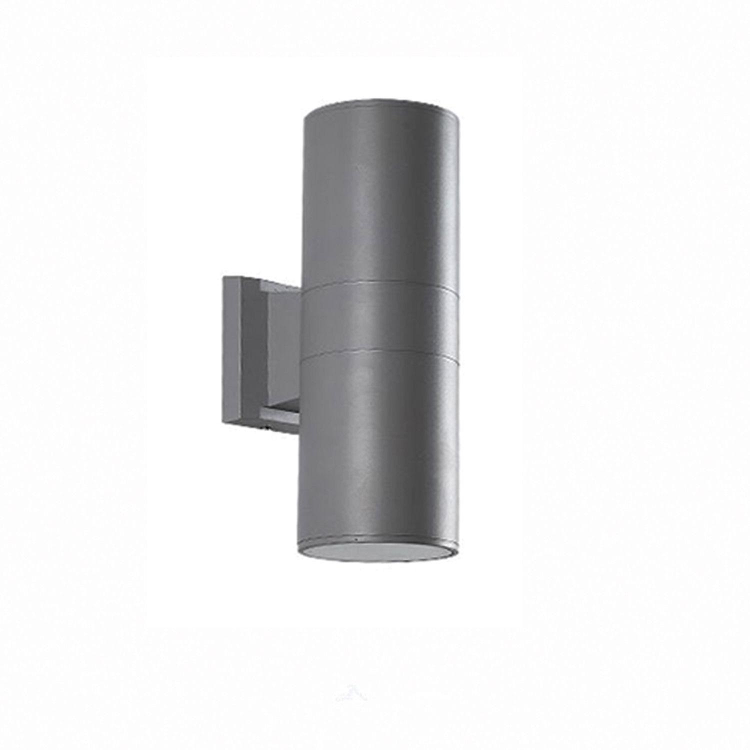 Apliqué Bidireccional LED Incorporado Gris 2*5W-0