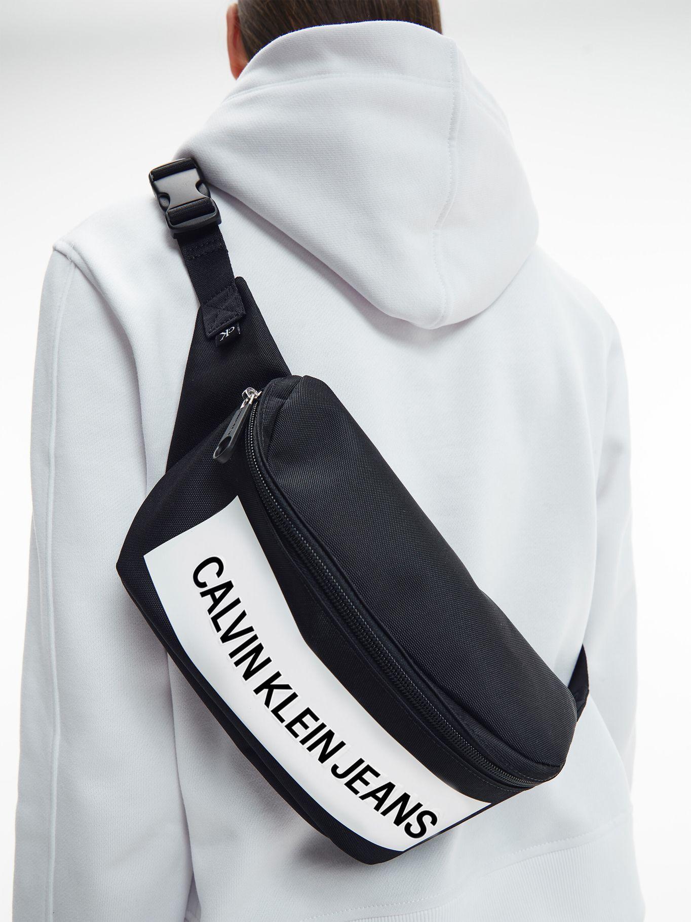 Banano Ckj Sport Negro Calvin Klein Mujer-3