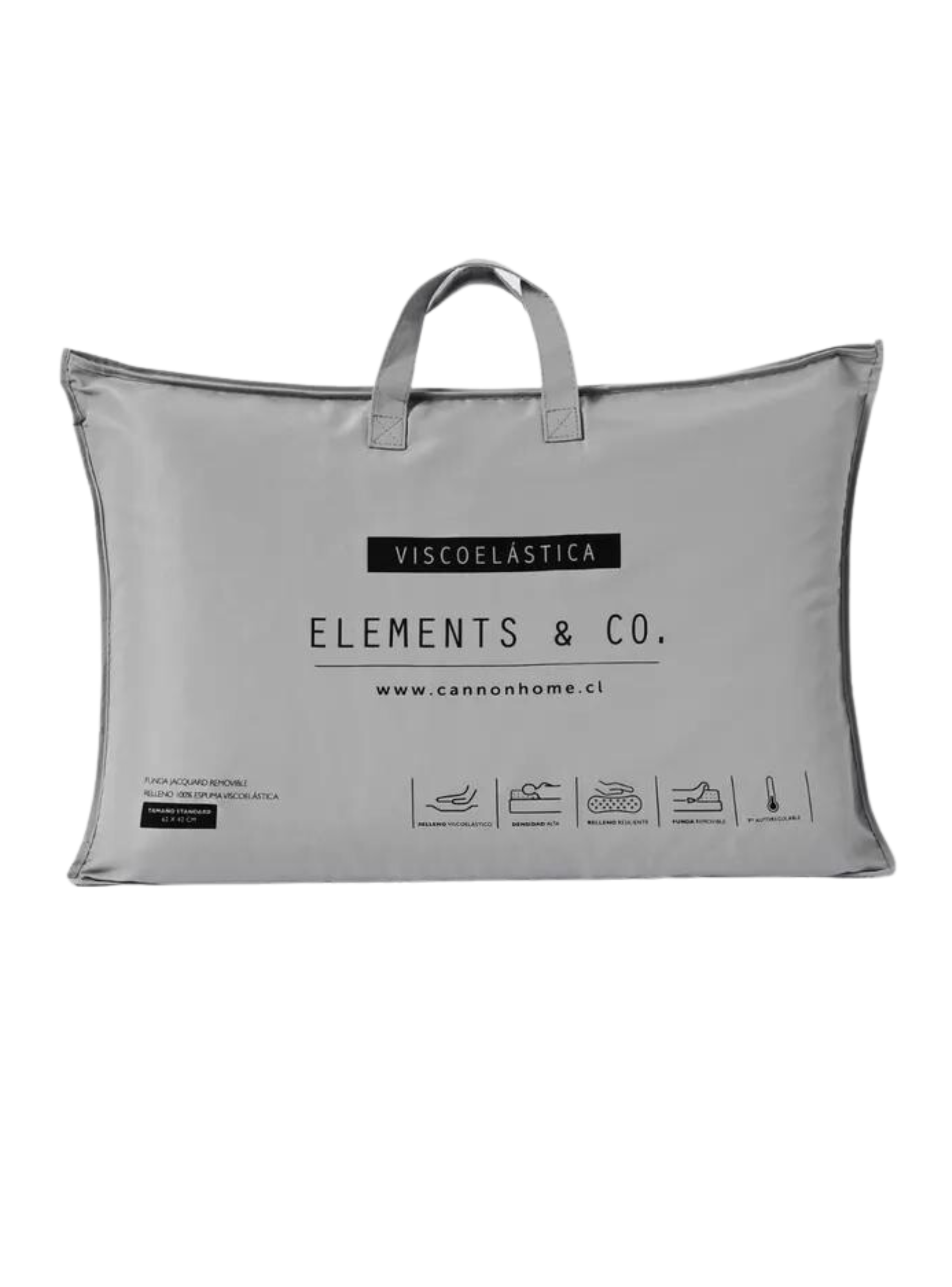 Almohada Viscoelastica Element By Cannon 62x42cm-0