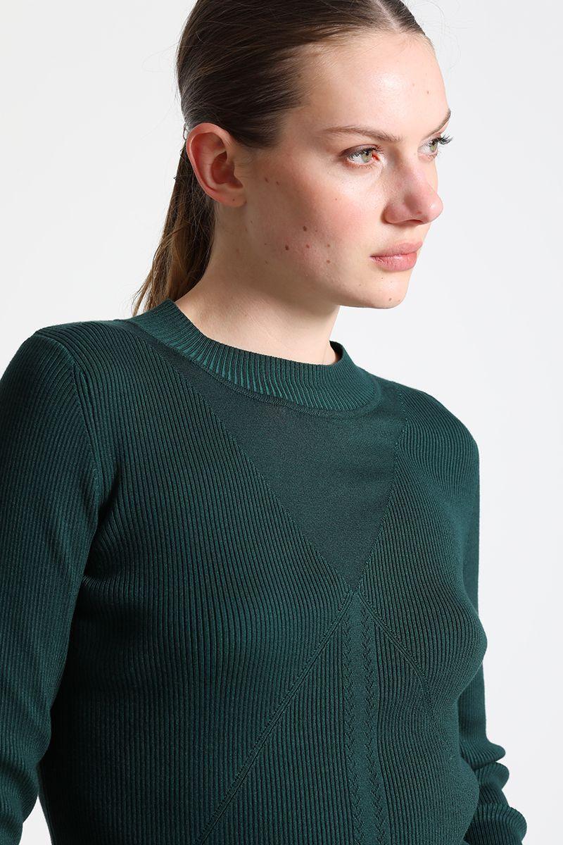 Jersey Tejido Verde Liola-3