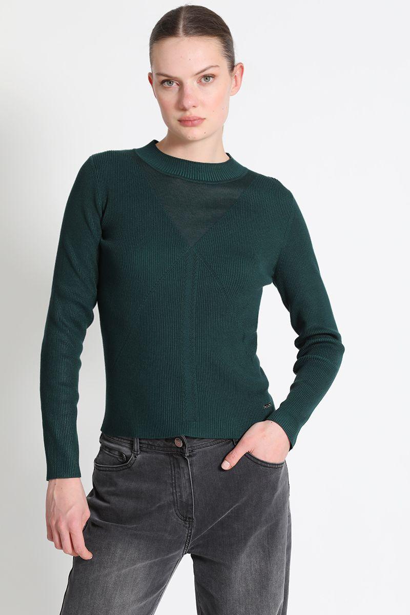 Jersey Tejido Verde Liola-2