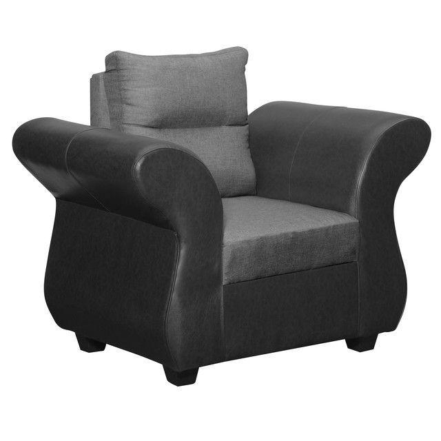 Juego de Living Zara 3.1.1 Tela-Pu Gris-3