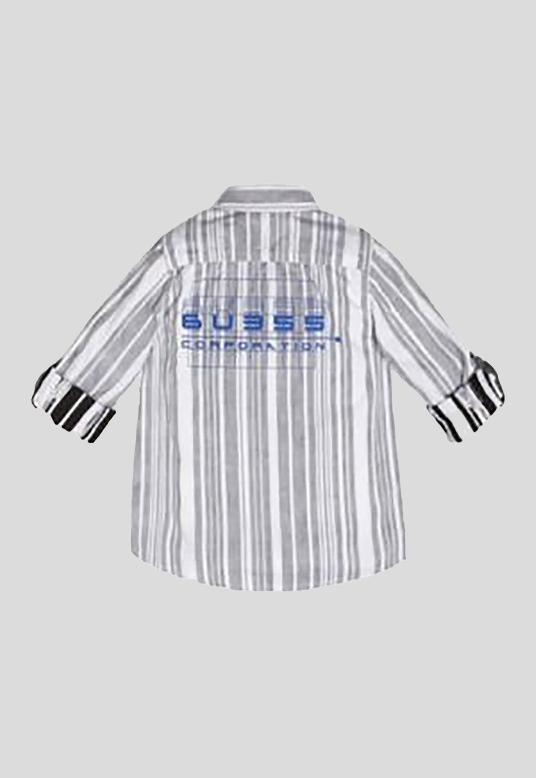 Camisa G Kids Stripe Poplin Adjust. Ls Shirt-1