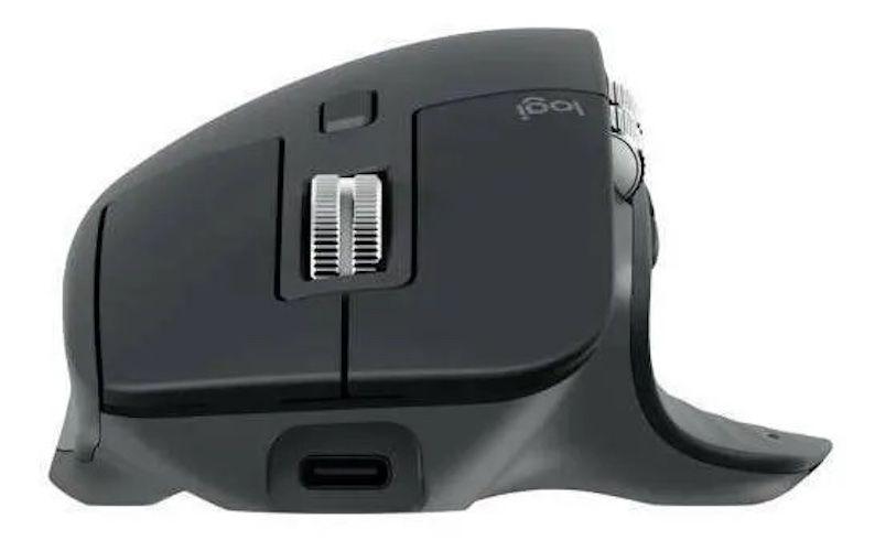 Mouse inalámbrico recargable Logitech Master Series MX Master 3S grafito-3