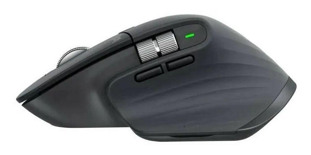 Mouse inalámbrico recargable Logitech Master Series MX Master 3S grafito-1