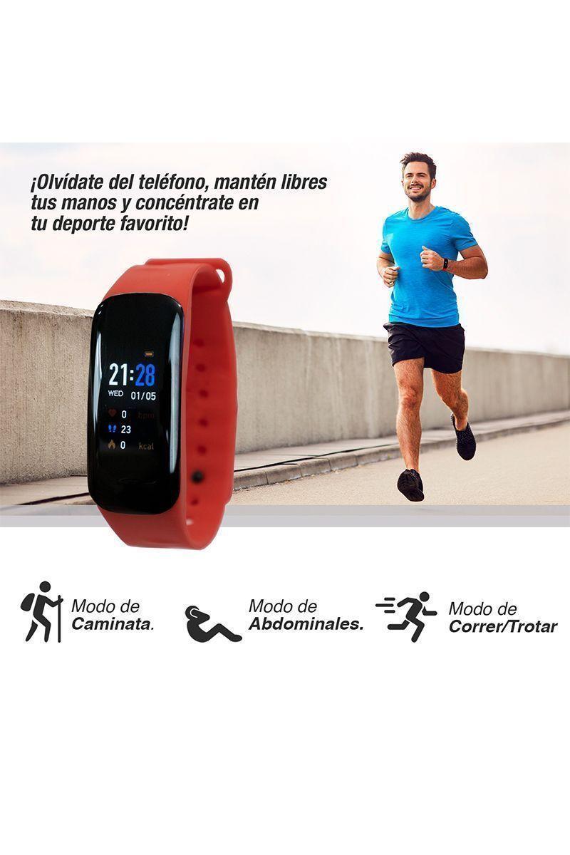 Smart Band ZN48 Rojo-3