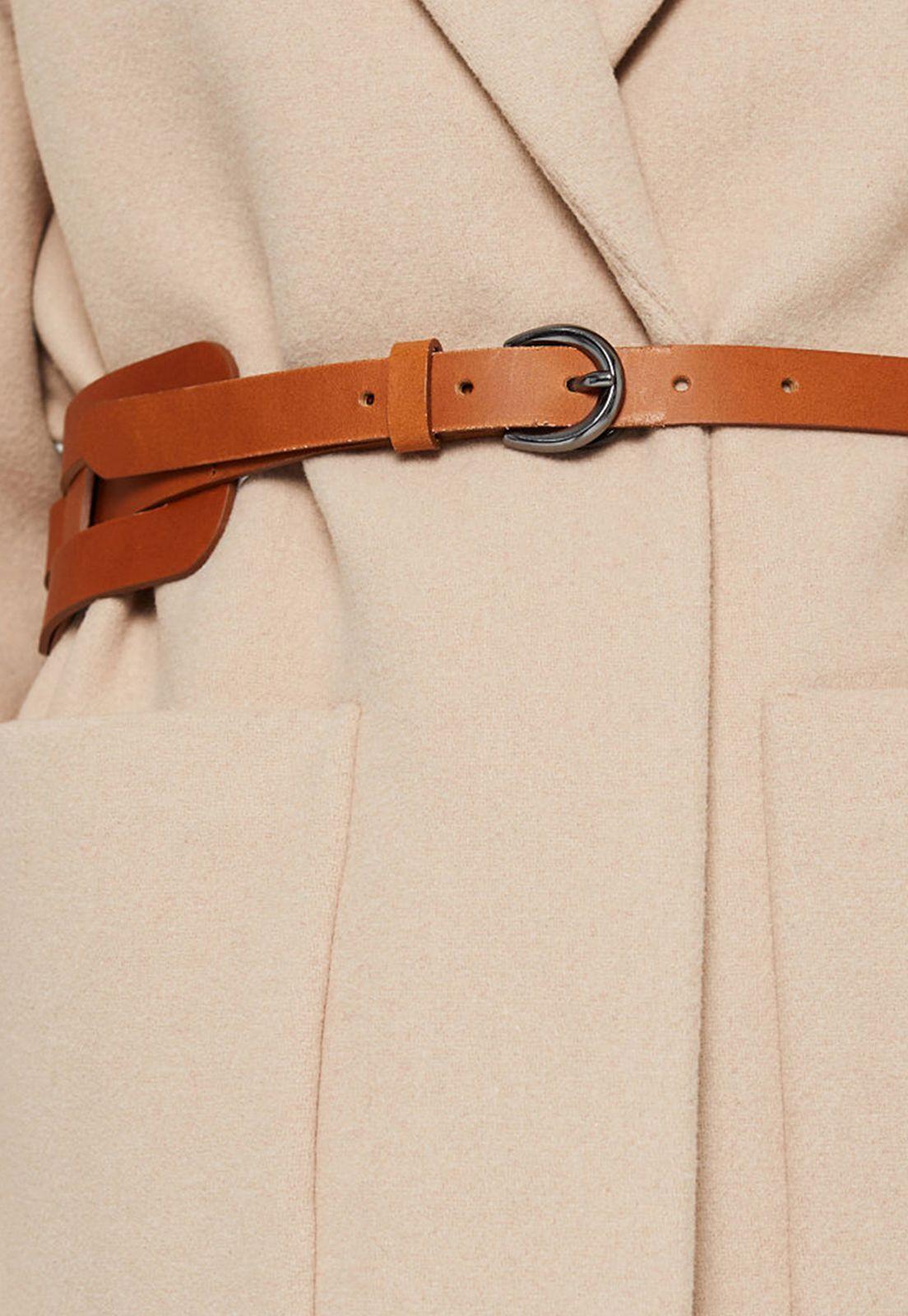 Cinturón De Cuero Esprit-3