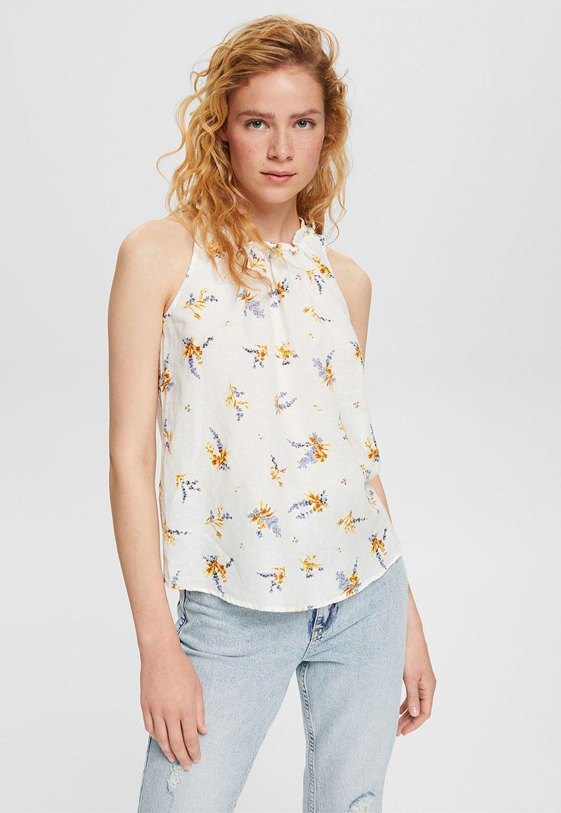 Blusa Con Estampado Floral Esprit invierno-0