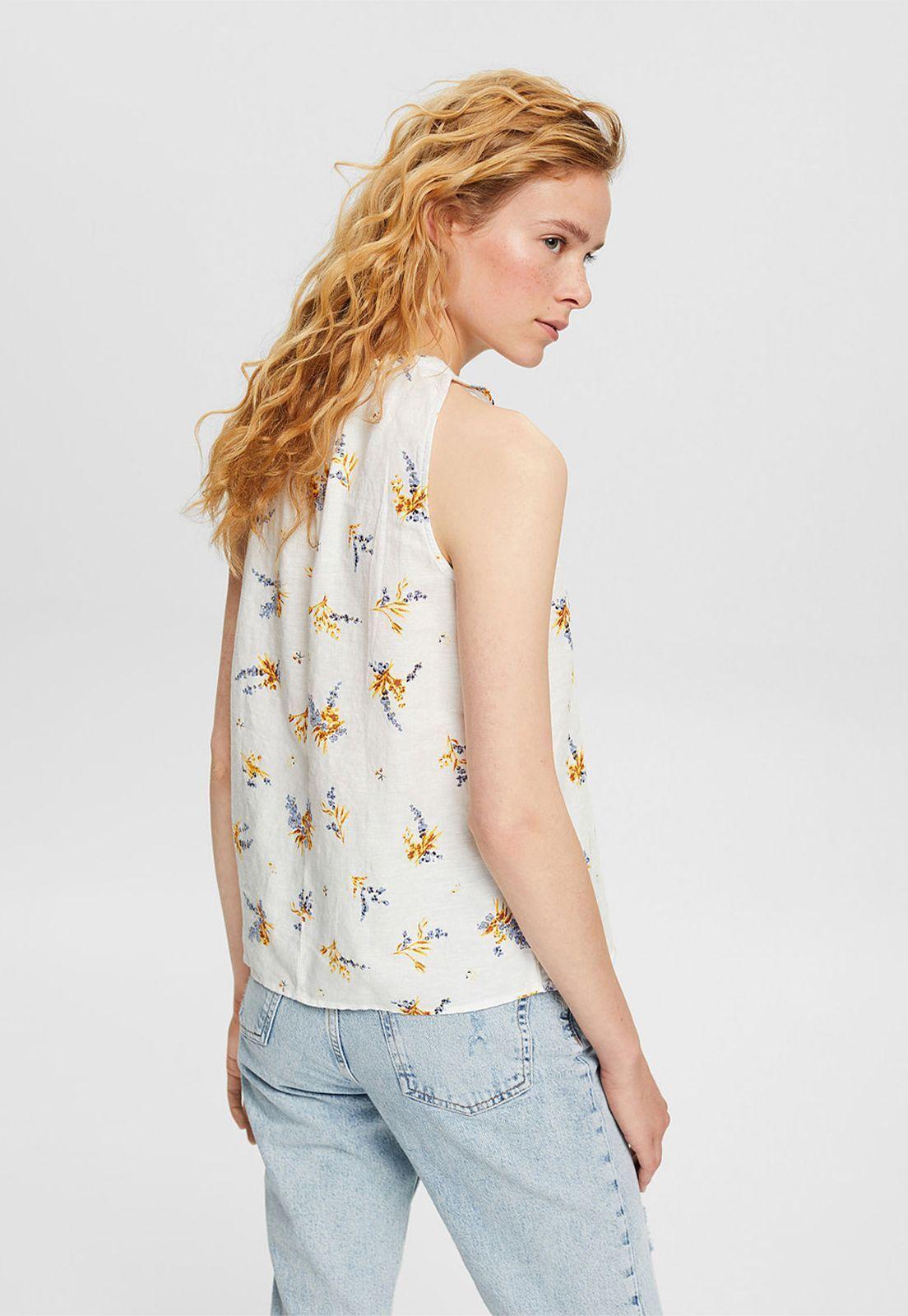 Blusa Con Estampado Floral Esprit invierno-1