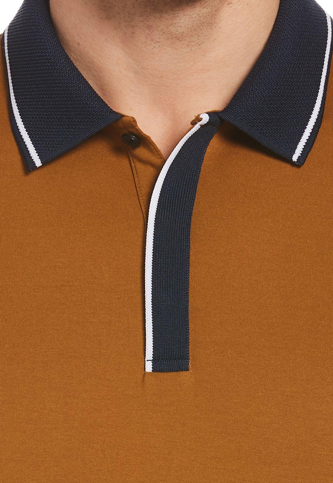 Polera polo khaki lisa-2