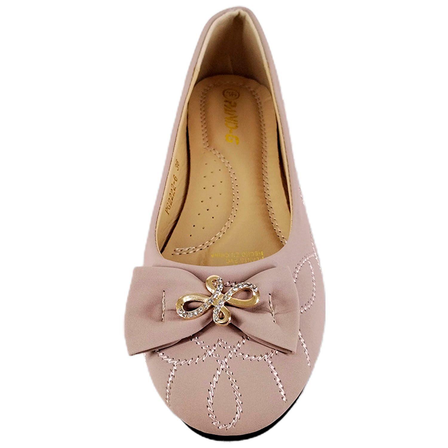 Zapatos de mujer Ballerinas 22 Rosado-2