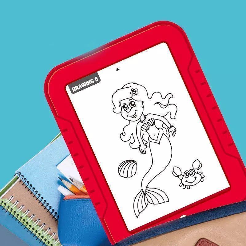 Tablero De Escritura Led Pizarra Magica Dibujo Mágico 3d-5