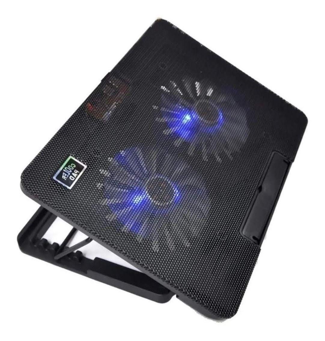 Base Ventilador Notebook Base Cooler Notebook Mesa Enfriador-6