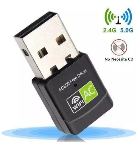 Adaptador Wifi Usb Dualband 2.4g / 5g 600 Mbps Con Bluetooth-2