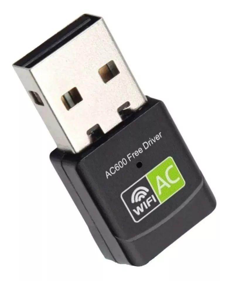 Adaptador Wifi Usb Dualband 2.4g / 5g 600 Mbps Con Bluetooth-0
